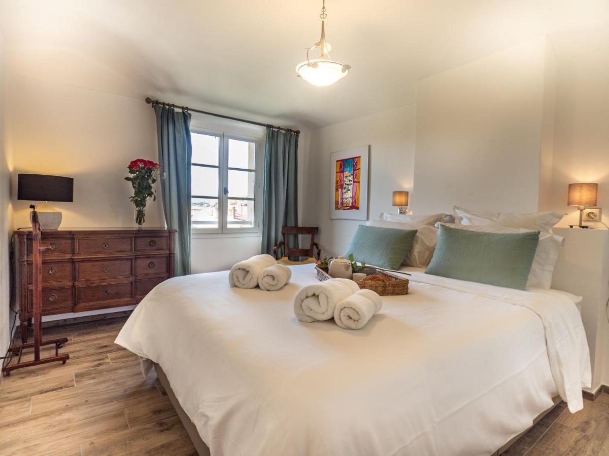 Charmant Appartement Spacieux Pour 6P Vue Mer Vieil Antibes Exterior foto