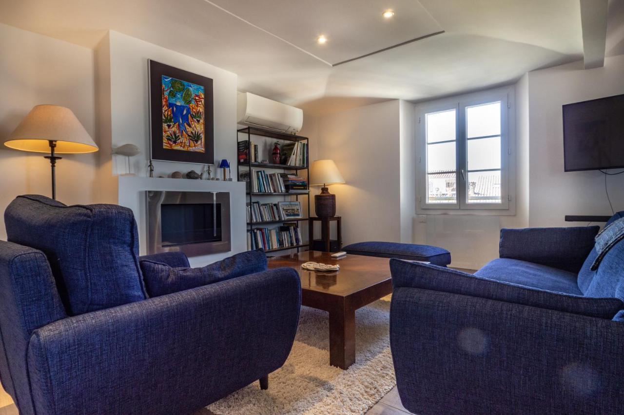 Charmant Appartement Spacieux Pour 6P Vue Mer Vieil Antibes Exterior foto